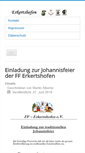 Mobile Screenshot of erkertshofen.erkertshofen-am-limes.de