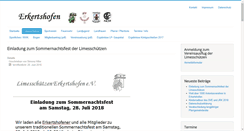 Desktop Screenshot of limesschuetzen.erkertshofen-am-limes.de